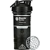 Спортивный шейкер BLENDERBOTTLE ProStak 22oz/650мл с 2-мя контейнерами Black