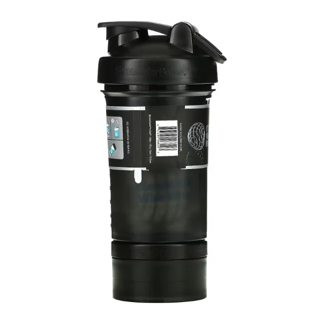 Спортивный шейкер BLENDERBOTTLE ProStak 22oz/650мл с 2-мя контейнерами Black
