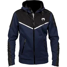 Толстовка VENUM Laser Evo Hoody Navy Silver