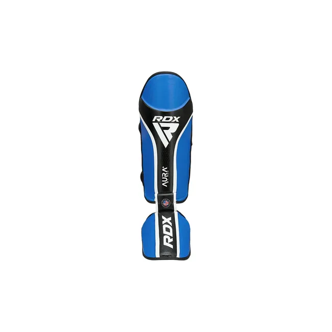 Защитные щитки для ног RDX SHIN INSTEP AURA PLUS T-17 BlueBlack