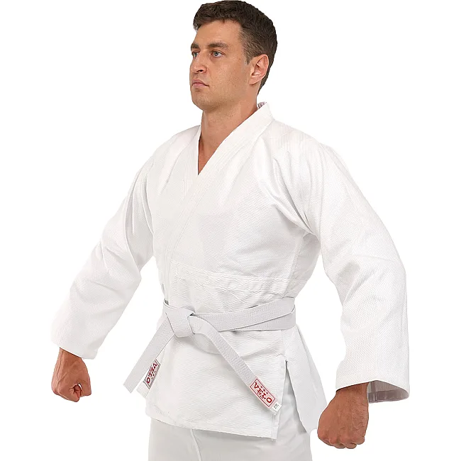 Кимоно для дзюдо куртка штаны и пояс VELO VL-4406 140-180см