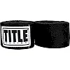 Бинты для бокса TITLE Boxing Traditional Weave 180" Black (4.5м.)