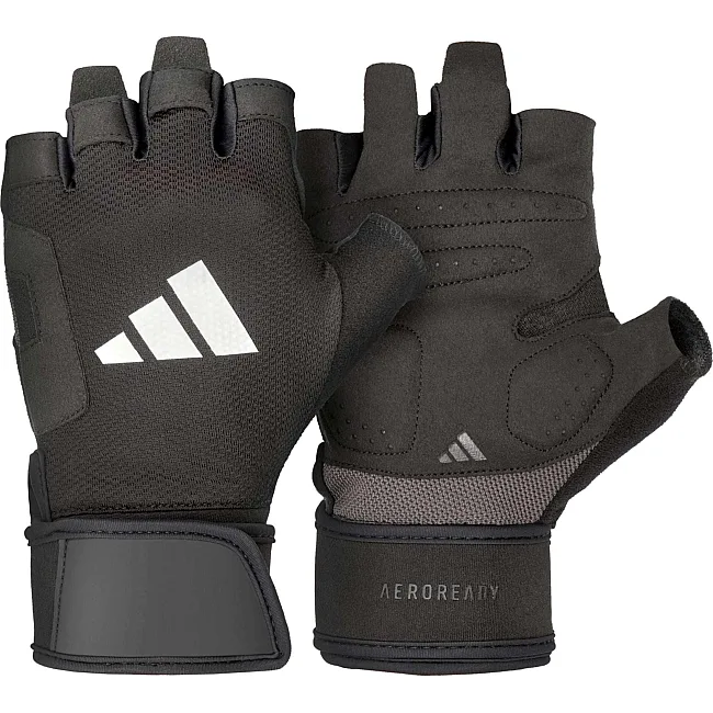 Перчатки для тренинга Adidas Strength Training Gloves черный XL