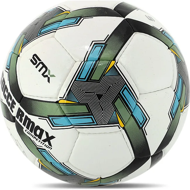 Футбольный мяч SOCCERMAX FB-4194 №5 PU (Белый-синий)