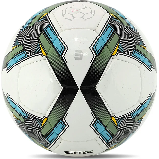 Футбольный мяч SOCCERMAX FB-4194 №5 PU (Белый-синий)