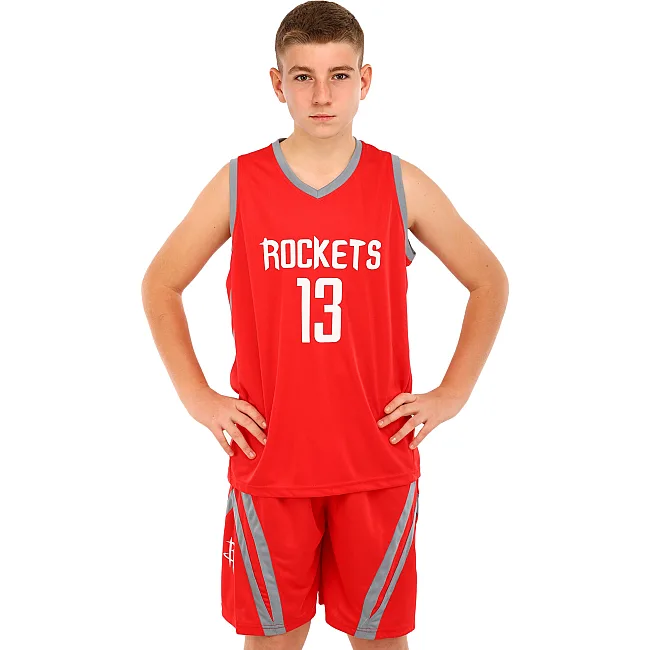 Детская баскетбольная форма
 NBA клуб Houston Rockets 13 BA-6659 (Красный)