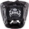Тренировочный шлем для бокса кожа
 TOP KING Super Snake TKHGSS-02 (Белый-золотой)
