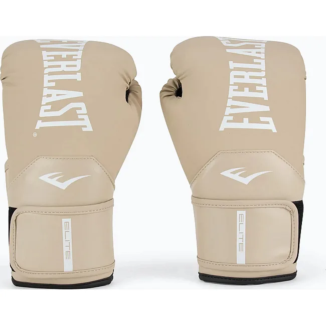 Боксерські рукавиці Everlast ELITE 2 BOXING GLOVES бежевий 16 унцій