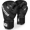 Боксерские перчатки Phantom APEX Velcro Black (Бинты 4м. в подарок)