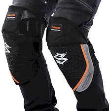 Мотонаколенники CUIRASSIER K04-C (Черный)