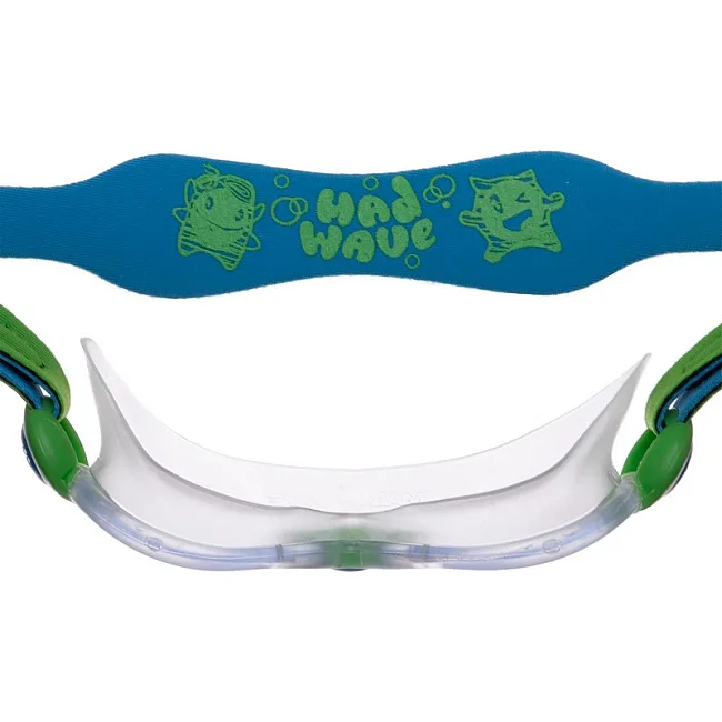 Окуляри для плавання дитячі MADWAVE
 FLAME KIDS M046401 (Зелений)