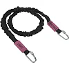 Трубчатый эспандер с карабином в защитном рукаве RESISTANCE TUBE WITH COVER EZOUS K-05-L нагрузка низкая