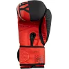 Боксерские перчатки PowerPlay 3086 Matt Challenger Черно-Красные