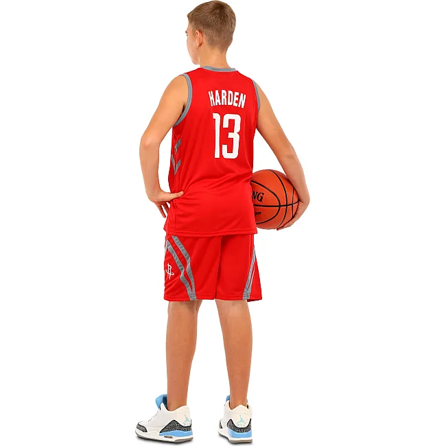 Детская баскетбольная форма
 NBA клуб Houston Rockets 13 BA-6659 (Красный)