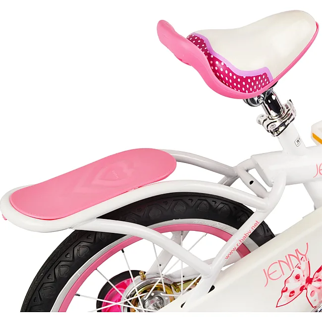 Велосипед RoyalBaby JENNY GIRLS 14", OFFICIAL UA, белый