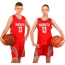 Детская баскетбольная форма NBA клуб Houston Rockets 13 BA-6659 (Красный)