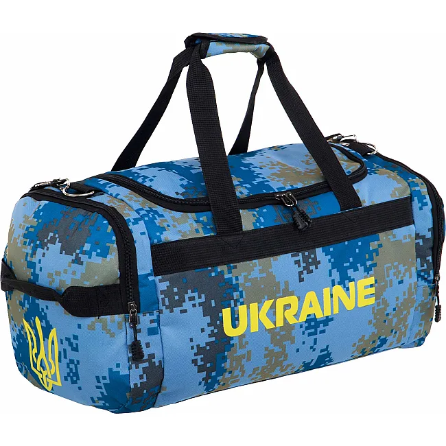 Спортивна сумка UKRAINE GA-1801-UKR (Камуфляж Digital Urban)