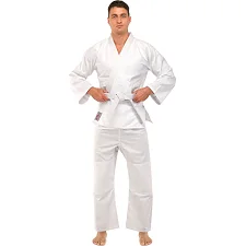 Кимоно для дзюдо куртка штаны и пояс VELO VL-4406 140-180см