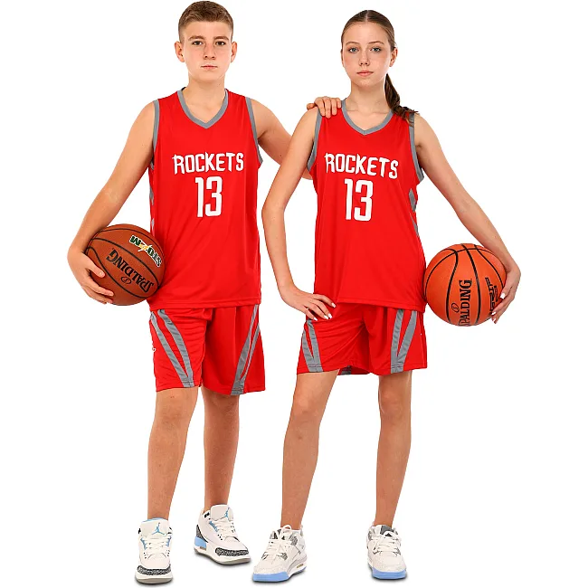 Детская баскетбольная форма
 NBA клуб Houston Rockets 13 BA-6659 (Красный)