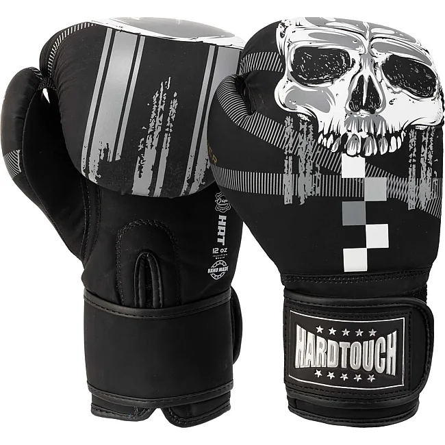 Рукавички для боксу PU HARD TOUCH BO-5230 (Чорний)