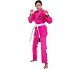 Кимоно для для бразильского джиу-джитсу BJJ женское розовое куртка штаны и пояс HARD TOUCH JJSL 130 см
-160 см
см