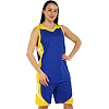 Баскетбольная форма майка и шорты LIDONG L046 3XS-6XL (Черный-красный)