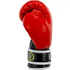 Распродажа! Перчатки для бокса профессиональные кожаные ФБУ BOXER Profi BO-2001 10-12унций (Синий-черный)