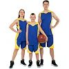 Баскетбольная форма майка и шорты LIDONG L046 3XS-6XL (Черный-красный)