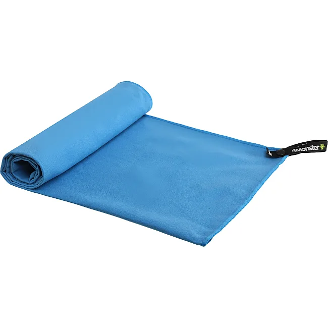 Спортивное полотенце антибактериальное ANTIBACTERIAL TOWEL 4MONSTER T-ECT-120 60x120см (Синий)