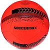 Футбольный мяч HYBRID SOCCERMAX FIFA FB-3113 №5 PU (Красный-черный)