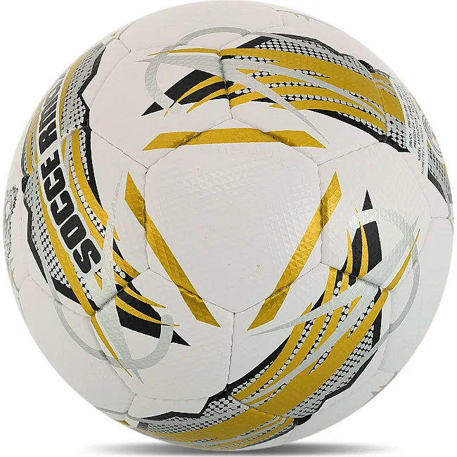 Футбольний м'яч
 професійний SOCCERMAX FB-4165 №5 PU (Білий-червоний)