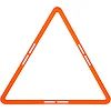 Сетка тренировочная Треугольник для развития координации 1 штука Agility
 SP-SPORT
 C-1414 48x42см (Салатовый)
