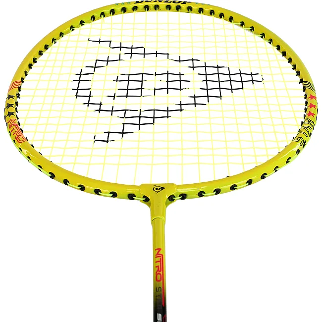 Профессиональная ракетка для бадминтона
 в чехле DUNLOP DL130 см
15234 NITRO-STAR SSX 1.0 YLW G6 HH NF