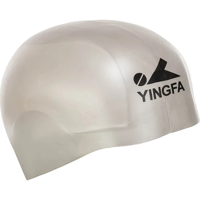 Шапочка для бассейна
 силиконовая для взрослых YINGFA SPEED C0073 (Серебряный)