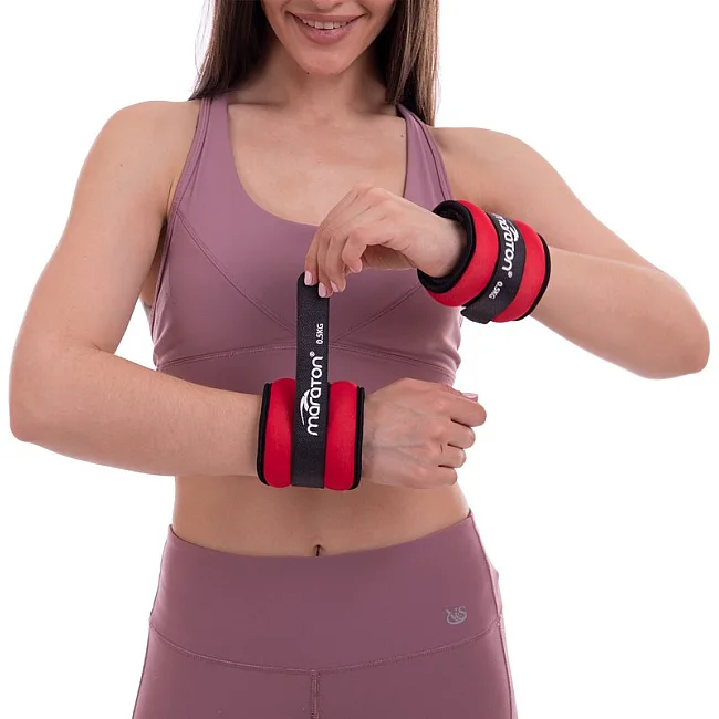 Утяжелители для ног и рук
 MARATON FI-2858-1 2x0,5кг