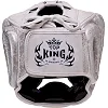 Тренировочный шлем для бокса кожа
 TOP KING Super Snake TKHGSS-02 (Белый-золотой)