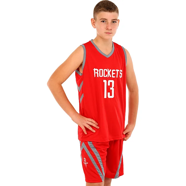 Детская баскетбольная форма
 NBA клуб Houston Rockets 13 BA-6659 (Красный)
