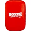 Маківара Пряма тренувальна для відпрацювання ударів шкіряна BOXER
 1019-02 45х30х10см 1шт (Червоний)