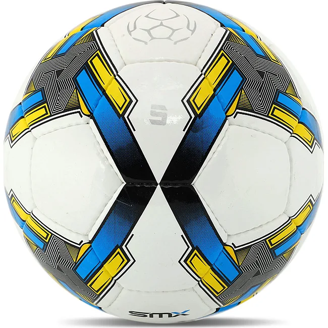 Футбольный мяч SOCCERMAX FB-4194 №5 PU (Белый-синий)