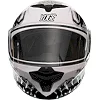 Шлем для мотоцикла модуляр
 YOGE Пасть дракона M-9403-1 (Белый-черный)