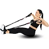 Трубчатый эспандер
 с карабином в защитном рукаве RESISTANCE TUBE WITH COVER EZOUS K-05-L нагрузка низкая