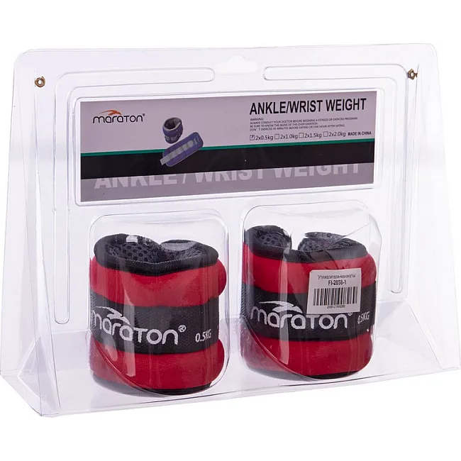 Утяжелители для ног и рук
 MARATON FI-2858-1 2x0,5кг