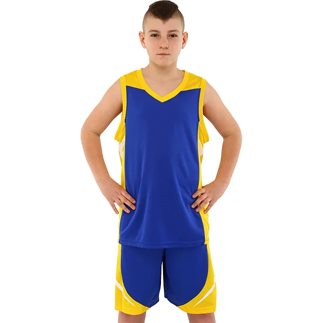 Баскетбольная форма майка и шорты LIDONG L046 3XS-6XL (Черный-красный)