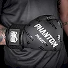 Боксерские перчатки Phantom APEX Velcro Black (Бинты 4м. в подарок)