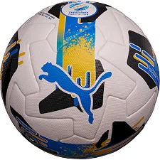 М'яч футбольний Puma PUMA Orbita UPL (FIFA Quality Pro) білий, чорний, блакитний 5