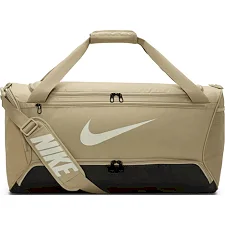 Сумка Nike NK BRSLA M DUFF – 9.5 60L бежевый, черный 64 х 30 х 30 см