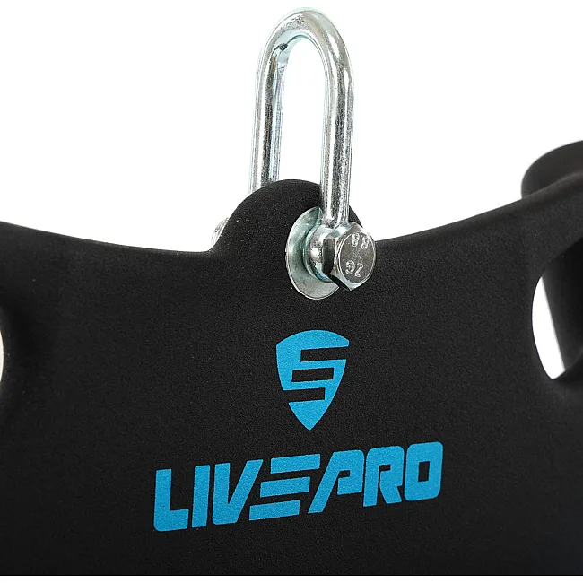 Рукоятка для тяги вниз c широким хватом Wide Triceps grip нескользящее покрытие LiveUp LP8324