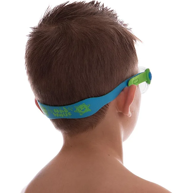 Окуляри для плавання дитячі MADWAVE
 FLAME KIDS M046401 (Зелений)