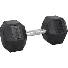 Гантель шестигранный inSPORTline Hexsteel 25 кг