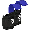 Крюки для тяги на запястье RDX W5 Gym Hook Strap Blue Plus